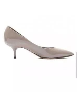 Лодочки на низком каблуке