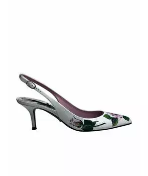 Лодочки на низком каблуке