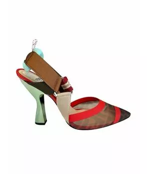 Лодочки на низком каблуке