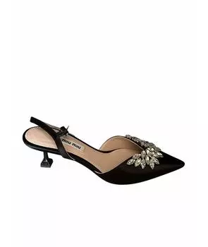 Лодочки на низком каблуке