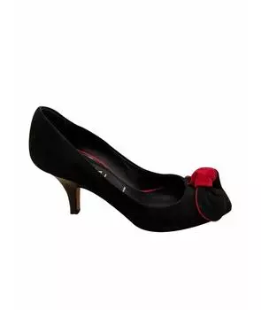 Лодочки на низком каблуке