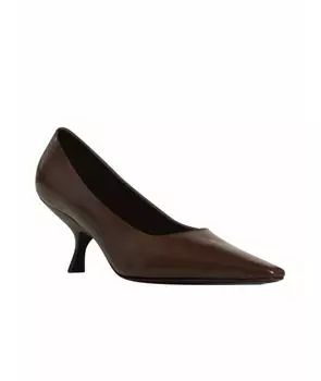 Лодочки на низком каблуке