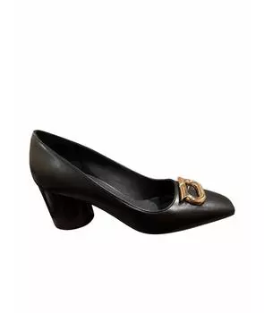 Лодочки на низком каблуке