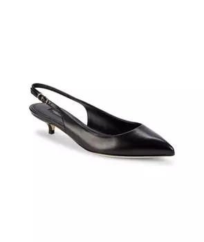 Лодочки на низком каблуке