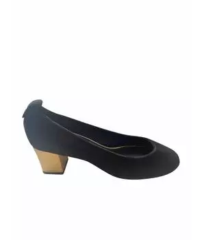 Лодочки на низком каблуке