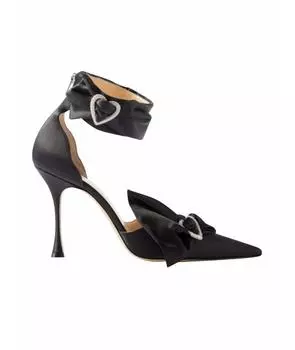 Лодочки на низком каблуке