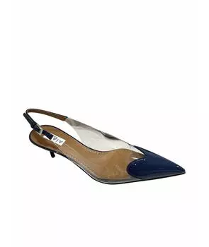 Лодочки на низком каблуке