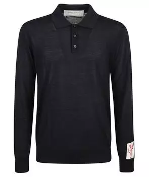 Поло с длинным рукавом