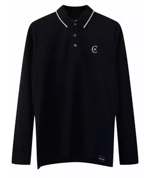 Поло с длинным рукавом