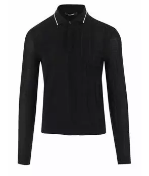 Поло с длинным рукавом