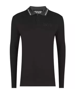 Поло с длинным рукавом