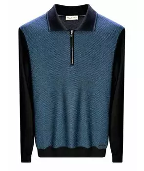 Поло с длинным рукавом