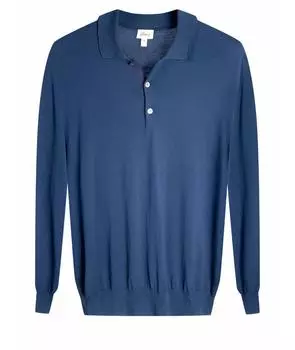 Поло с длинным рукавом