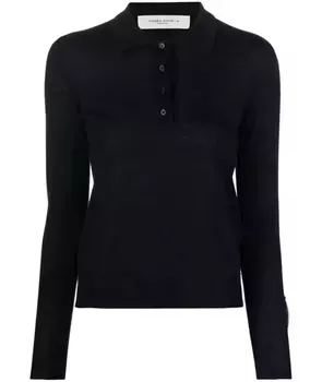 Поло с длинным рукавом