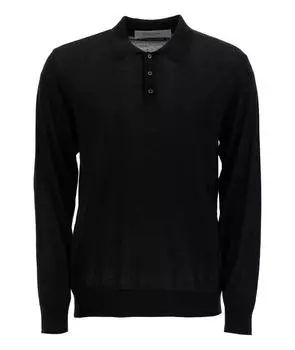 Поло с длинным рукавом