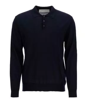 Поло с длинным рукавом