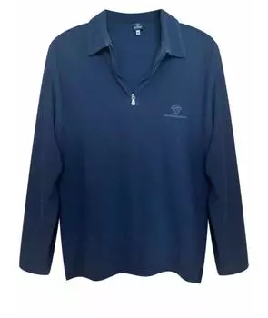 Поло с длинным рукавом