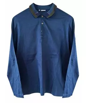 Поло с длинным рукавом