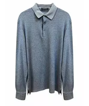 Поло с длинным рукавом