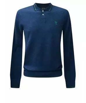 Поло с длинным рукавом