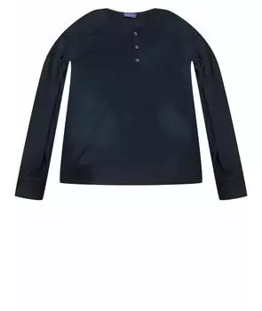 Поло с длинным рукавом