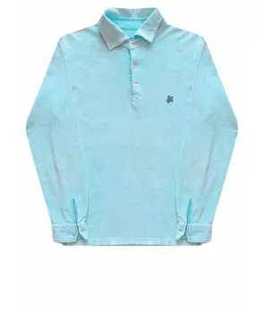 Поло с длинным рукавом