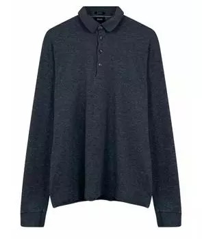 Поло с длинным рукавом