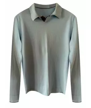 Поло с длинным рукавом