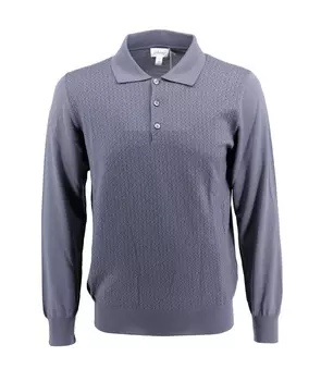 Поло с длинным рукавом