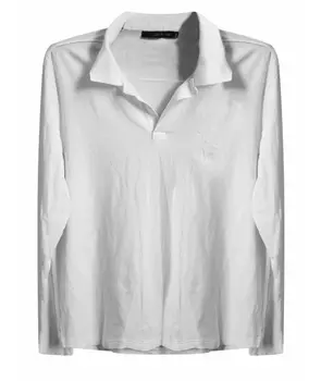 Поло с длинным рукавом