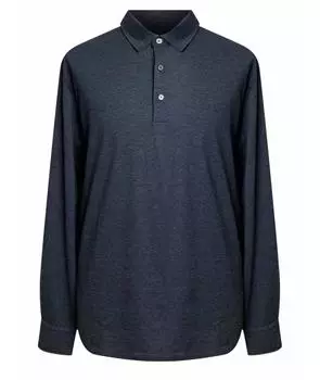 Поло с длинным рукавом