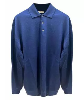 Поло с длинным рукавом