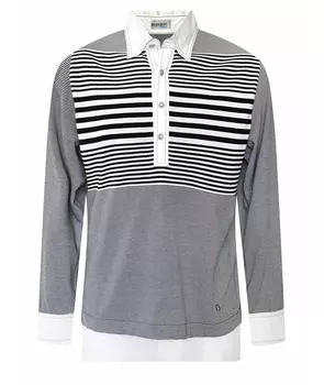 Поло с длинным рукавом