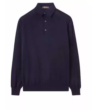 Поло с длинным рукавом