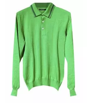 Поло с длинным рукавом