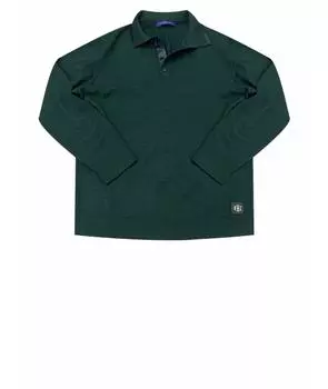 Поло с длинным рукавом