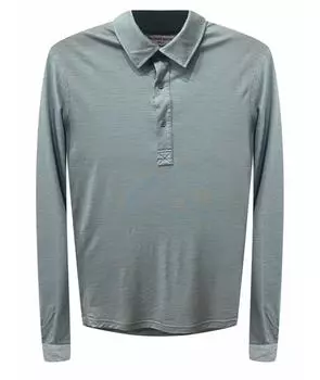 Поло с длинным рукавом