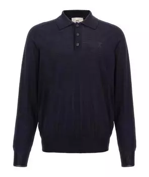 Поло с длинным рукавом