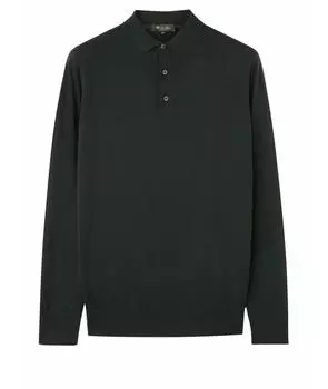 Поло с длинным рукавом