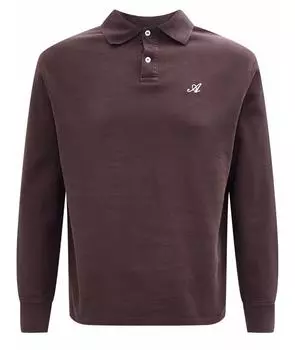 Поло с длинным рукавом