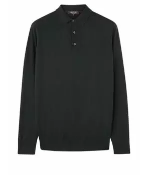 Поло с длинным рукавом