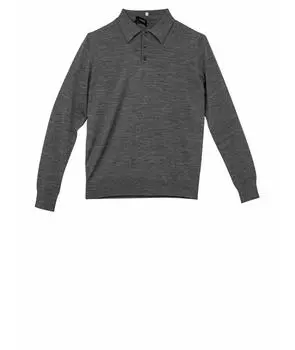 Поло с длинным рукавом