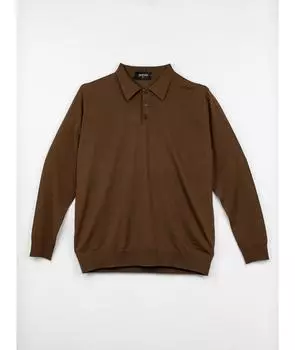 Поло с длинным рукавом