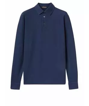 Поло с длинным рукавом