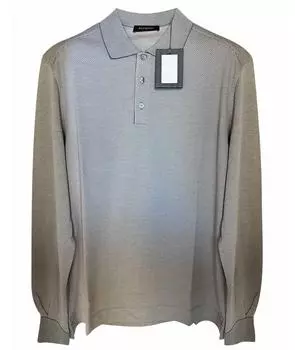 Поло с длинным рукавом