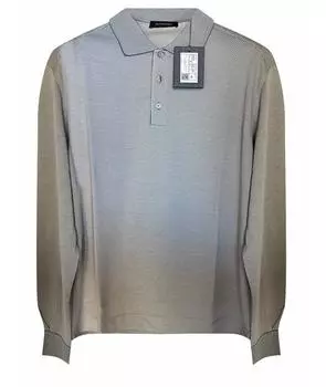 Поло с длинным рукавом