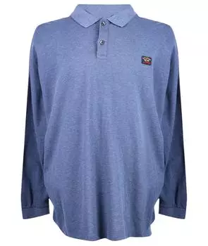 Поло с длинным рукавом