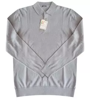 Поло с длинным рукавом