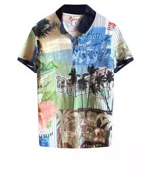 Поло с коротким рукавом