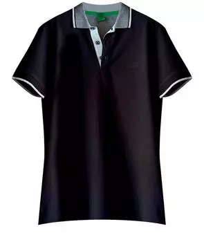 Поло с коротким рукавом